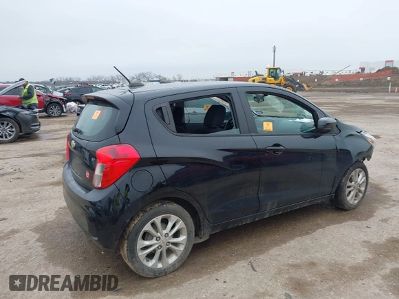 2022 Chevrolet Spark 1LT with VIN KL8CD6SA7NC005916, listed as a IAAI auction lot 41688642 with 1 mi miles. Bid and sale history available at carsss.com. Image 4.