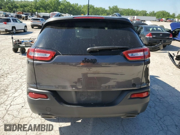 2018 Jeep Cherokee Latitude with VIN 1C4PJLCX1JD552607, listed as a Copart auction lot 55500015 with 113,995 mi miles and Salvage title. Bid and sale history available at DreamBid. Image 6.