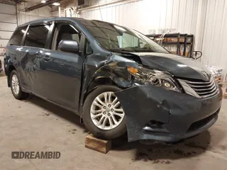 2014 Toyota Sienna XLE with VIN 5TDYK3DC5ES423745, listed as a IAAI auction lot 42455273 with 103,063 mi miles and . Bid and sale history available at DreamBid. Image 1.
