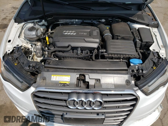 2016 Audi A3 2.0T Premium with VIN WAUB8GFF6G1075373, listed as a Copart auction lot 52024643 with 24,024 mi miles. Bid and sale history available at carsss.com. Image 11.