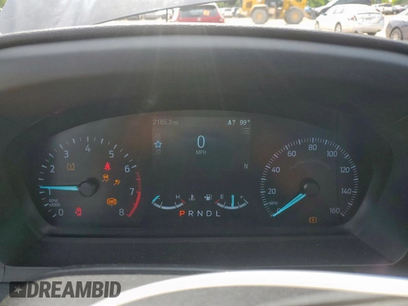 2024 Ford Explorer with VIN 1FM5K8AC9RGA77926, listed as a Copart auction lot 58482885 with 2,185 mi miles and Salvage title. Bid and sale history available at DreamBid. Image 9.