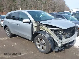 2014 Acura MDX with VIN 5FRYD4H25EB015413, listed as a IAAI auction lot 41773670 with 227,998 mi miles. Bid and sale history available at carsss.com. Image 1.