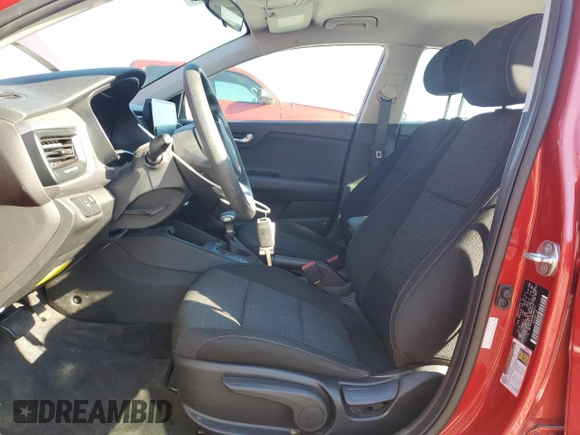2022 Kia Rio LX with VIN 3KPA24AD6NE484231, listed as a Copart auction lot 86517834 with 35,164 mi miles and Salvage Title. Bid and sale history available at carsss.com. Image 7.
