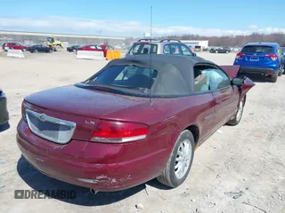 2002 Chrysler Sebring with VIN 1C3EL45R12N279240, listed as a IAAI auction lot 41886541 with 65,576 mi miles and . Bid and sale history available at DreamBid. Image 4.