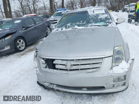2005 Cadillac STS with VIN 1G6DW677950139768, listed as a IAAI auction lot 41249405 with 253,992 mi miles. Bid and sale history available at carsss.com. Image 13.