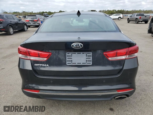 2018 Kia Optima LX with VIN 5XXGT4L31JG273936, listed as a Copart auction lot 51833905 with 72,795 mi miles and Salvage Title. Bid and sale history available at DreamBid. Image 6.