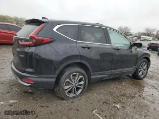 2022 Honda CR-V EX with VIN 7FARW2H59NE031942, listed as a Copart auction lot 52671065 with 46,173 mi miles and Non Repairable. Bid and sale history available at carsss.com. Image 3.