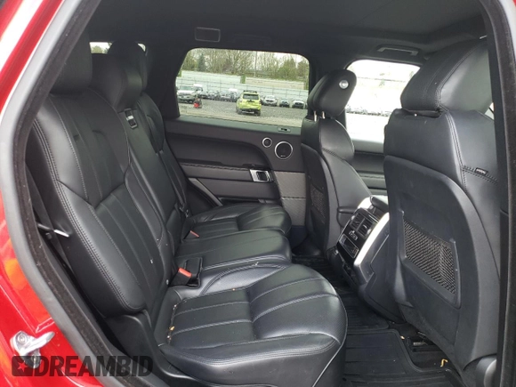 2016 Land Rover Range Rover Sport V6 HSE with VIN SALWR2VF6GA644513, listed as a Copart auction lot 51549695 with 51,031 mi miles and Salvage Title. Bid and sale history available at carsss.com. Image 11.
