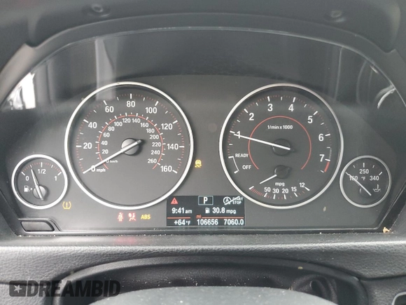 2018 BMW 3 Series 330i with VIN WBA8B9G50JNU98561, listed as a Copart auction lot 61293325 with 106,656 mi miles and Clean title. Bid and sale history available at DreamBid. Image 9.