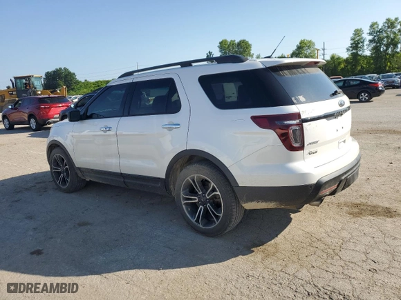 2013 Ford Explorer Sport with VIN 1FM5K8GT1DGC43338, listed as a Copart auction lot 57939184 with 191,667 mi miles and Clean Title. Bid and sale history available at carsss.com. Image 2.