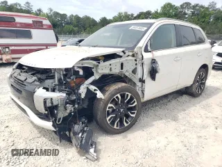 2018 Mitsubishi Outlander SEL with VIN JA4J24A51JZ048839, listed as a Copart auction lot 56357665 with 72,697 mi miles and Salvage title. Bid and sale history available at DreamBid. Image 1.