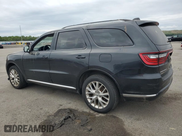 2016 Dodge Durango Limited with VIN 1C4RDJDG3GC323301, listed as a Copart auction lot 59375325 with 122,941 mi miles and Clean title. Bid and sale history available at DreamBid. Image 2.