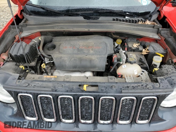 2016 Jeep Renegade Latitude with VIN ZACCJABT6GPE36959, listed as a Copart auction lot 55199815 with 94,660 mi miles and Clean Title. Bid and sale history available at DreamBid. Image 12.