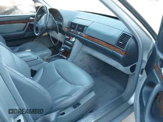 1996 Mercedes-Benz S 320 with VIN WDBGA32E9TA307279, listed as a IAAI auction lot 41631747 with 189,048 mi miles and . Bid and sale history available at DreamBid. Image 5.