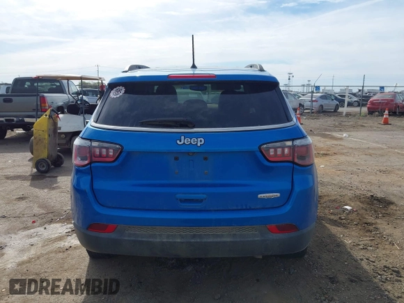 2018 Jeep Compass Latitude with VIN 3C4NJCBB9JT420489, listed as a IAAI auction lot 42021169 with 130,630 mi miles and . Bid and sale history available at DreamBid. Image 16.