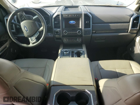 2020 Ford Expedition Max XLT with VIN 1FMJK1HT6LEA91796, listed as a Copart auction lot 46881665 with 66,887 mi miles and Salvage Title. Bid and sale history available at DreamBid. Image 8.