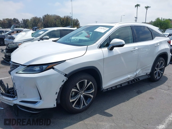 2022 Lexus RX 450h с VIN 2T2HGMDA7NC074100, выставлен на аукционе IAAI как лот 42463664 с пробегом 36 565 миль миль и . История ставок и продаж доступна на DreamBid. Изображение 17.