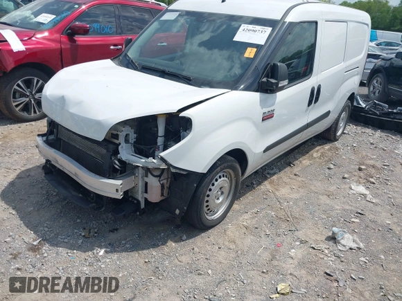 2022 Ram ProMaster City Cargo Tradesman with VIN ZFBHRFAB6N6Y08467, listed as a IAAI auction lot 42090737 with 65,744 mi miles and . Bid and sale history available at carsss.com. Image 2.