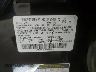 2007 Infiniti M x z VIN JNKAY01F37M456012, wystawiony jako Copart lot #58978165 z przebiegiem 290 083 mil mil oraz Szkoda całkowita • Salvage title. Historia ofert i sprzedaży dostępna na DreamBid. Obrazek 12.