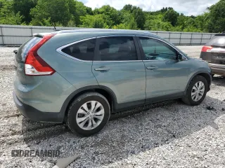 2012 Honda CR-V EX-L with VIN 2HKRM4H73CH634527, listed as a Copart auction lot 60984435 with 151,505 mi miles and Salvage title. Bid and sale history available at DreamBid. Image 3.