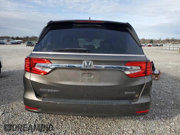 2019 Honda Odyssey Touring with VIN 5FNRL6H89KB103286, listed as a Copart auction lot 48141915 with 80,536 mi miles and Salvage Title. Bid and sale history available at carsss.com. Image 6.