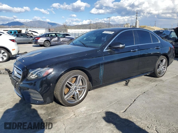 2019 Mercedes-Benz E 300 z VIN WDDZF4JB9KA630275, wystawiony jako Copart lot #44413125 z przebiegiem 95 896 mil mil oraz Szkoda całkowita • Salvage title. Historia ofert i sprzedaży dostępna na DreamBid. Obrazek 1.