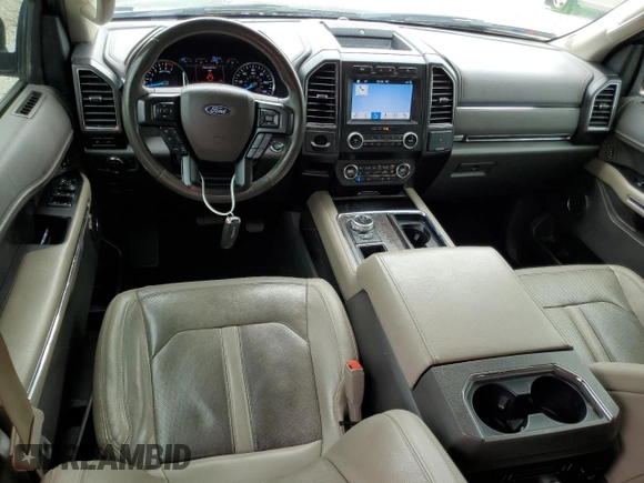 2019 Ford Expedition Limited with VIN 1FMJU1KT8KEA08208, listed as a Copart auction lot 55594965 with 117,946 mi miles and Salvage title. Bid and sale history available at DreamBid. Image 8.