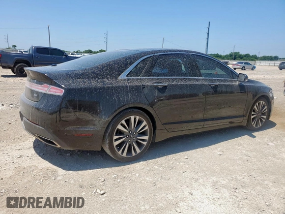 2019 Lincoln MKZ Reserve II with VIN 3LN6L5E91KR607819, listed as a Copart auction lot 58174935 with 45,128 mi miles and Clean title. Bid and sale history available at DreamBid. Image 3.