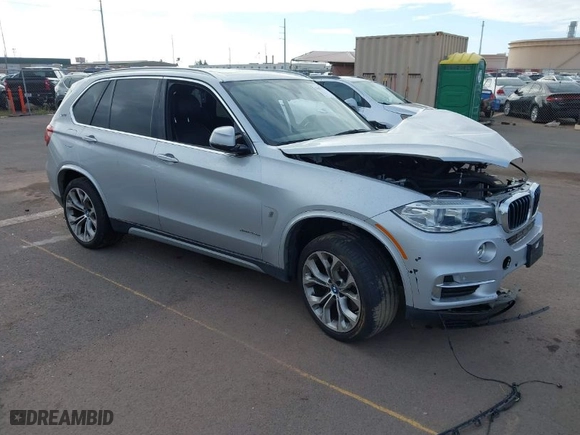 2018 BMW X5 xDrive40e iPerformance with VIN 5UXKT0C59J0W01768, listed as a IAAI auction lot 41603257 with 1 mi miles. Bid and sale history available at carsss.com. Image 1.