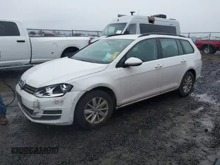 2016 Volkswagen Golf SportWagen TSI SE with VIN 3VWC17AU3GM510173, listed as a IAAI auction lot 41615322 with 133,690 mi miles. Bid and sale history available at carsss.com. Image 2.