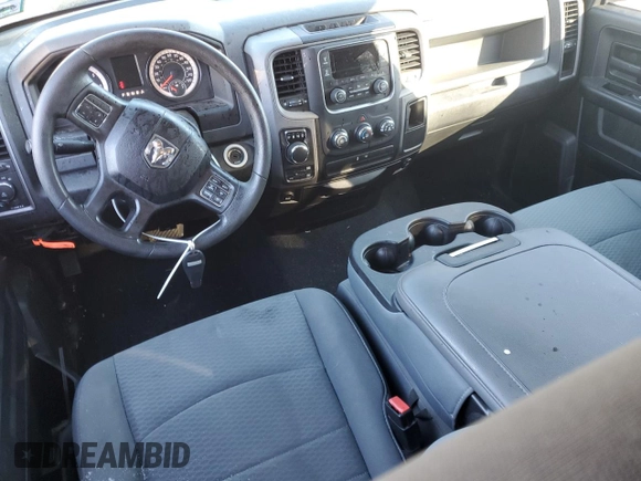 2017 Ram 1500 Express with VIN 1C6RR7FGXHS619593, listed as a Copart auction lot 45809095 with 62,403 mi miles and Salvage Title. Bid and sale history available at carsss.com. Image 8.