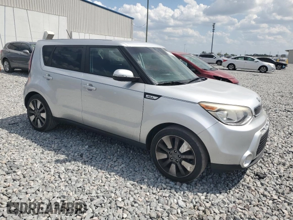 2015 Kia Soul + with VIN KNDJX3A54F7784954, listed as a Copart auction lot 54680675 with 125,958 mi miles and Salvage Title. Bid and sale history available at DreamBid. Image 4.