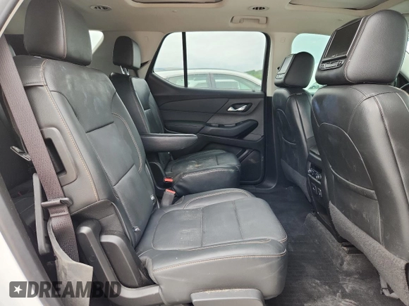 2019 Chevrolet Traverse Premier z VIN 1GNERKKW3KJ316442, wystawiony jako Copart lot #58150005 z przebiegiem 121 332 mil mil oraz Szkoda całkowita • Salvage title. Historia ofert i sprzedaży dostępna na DreamBid. Obrazek 11.