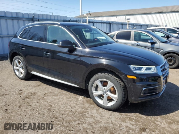 2020 Audi Q5 Premium Plus with VIN WA1BNAFY4L2014547, listed as a Copart auction lot 51074875 with 158,278 mi miles and Clean Title. Bid and sale history available at carsss.com. Image 4.