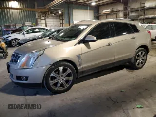 2012 Cadillac SRX Performance Collection with VIN 3GYFNEE39CS509166, listed as a Copart auction lot 46138575 with 191,572 mi miles and Salvage Title. Bid and sale history available at carsss.com. Image 1.