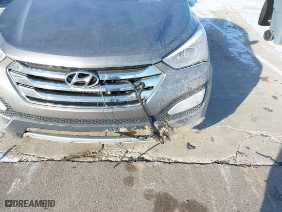 2013 Hyundai Santa Fe 2.0T Sport with VIN 5XYZUDLA0DG070122, listed as a IAAI auction lot 41413515 with 126,158 mi miles. Bid and sale history available at carsss.com. Image 6.