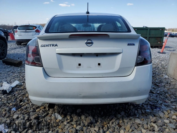 2012 Nissan Sentra 2.0 with VIN 3N1AB6AP8CL689048, listed as a Copart auction lot 52586615 with 159,426 mi miles and Salvage title. Bid and sale history available at DreamBid. Image 6.