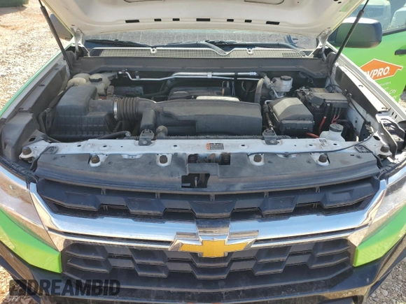 2021 Chevrolet Colorado 2WD Work Truck with VIN 1GCGSBEA9M1287604, listed as a Copart auction lot 43745825 with 67,784 mi miles and Salvage title. Bid and sale history available at DreamBid. Image 11.