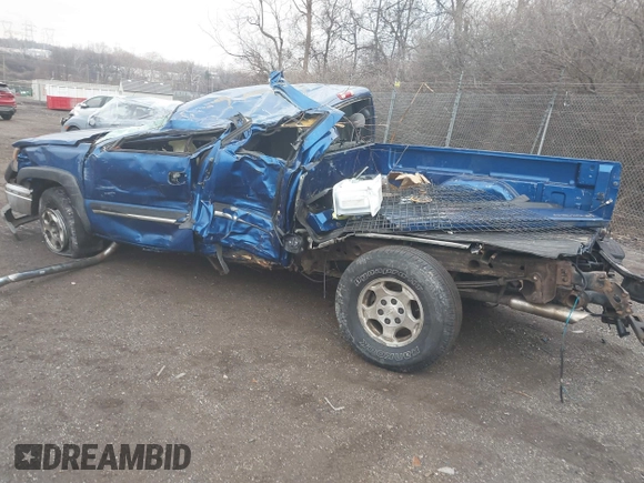 2003 Chevrolet Silverado 1500 LS with VIN 2GCEK19V831325461, listed as a IAAI auction lot 41475872 with 1 mi miles. Bid and sale history available at carsss.com. Image 3.