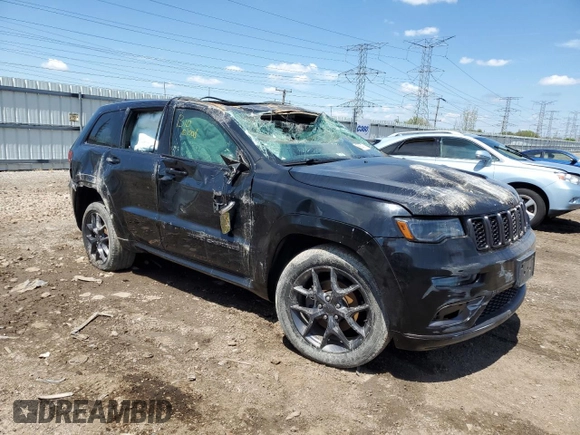 2019 Jeep Grand Cherokee Limited X z VIN 1C4RJFBG0KC807962, wystawiony jako Copart lot #55667455 z przebiegiem 95 813 mil mil oraz Szkoda całkowita • Salvage title. Historia ofert i sprzedaży dostępna na DreamBid. Obrazek 4.