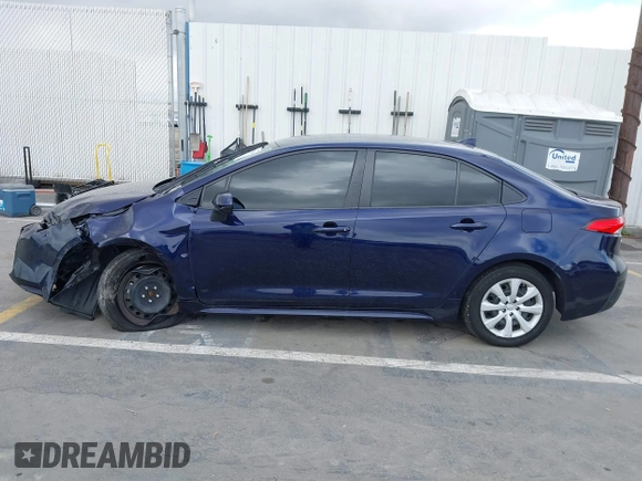 2023 Toyota Corolla LE with VIN JTDB4MEE5PJ006860, listed as a IAAI auction lot 41787964 with 18,883 mi miles. Bid and sale history available at carsss.com. Image 14.