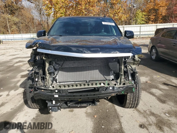 2024 Cadillac Escalade 4WD Premium Luxury with VIN 1GYS4BKL1RR181502, listed as a Copart auction lot 77155704 with 6,588 mi miles and Salvage title. Bid and sale history available at DreamBid. Image 5.