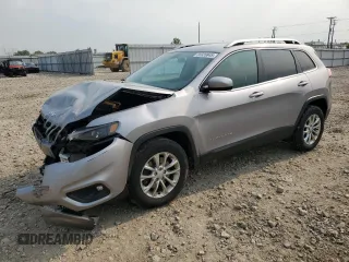 2019 Jeep Cherokee Latitude z VIN 1C4PJMCBXKD274141, wystawiony jako Copart lot #58926845 z przebiegiem 166 566 mil mil oraz Nie do naprawy • Non repairable. Historia ofert i sprzedaży dostępna na DreamBid. Obrazek 1.