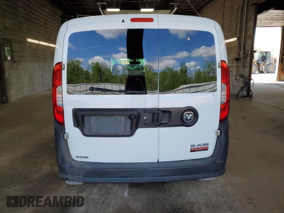 2015 Ram ProMaster City Cargo Tradesman with VIN ZFBERFAT3F6A79568, listed as a Copart auction lot 57285115 with 250,168 mi miles and Clean Title. Bid and sale history available at DreamBid. Image 6.