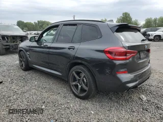 2020 BMW X3 M Competition with VIN 5YMTS0C09L9C08424, listed as a Copart auction lot 67135334 with 0 mi miles and Salvage Title. Bid and sale history available at carsss.com. Image 2.