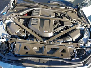 2024 BMW M4 Competition xDrive with VIN WBS43AZ02RCP63658, listed as a IAAI auction lot 41059014 with 10,863 mi miles. Bid and sale history available at carsss.com. Image 10.