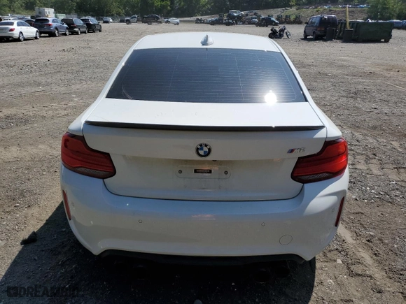 2018 BMW M2 with VIN WBS1J5C59JVE51725, listed as a Copart auction lot 65494514 with 32,426 mi miles and Salvage Title. Bid and sale history available at carsss.com. Image 6.