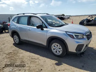 2021 Subaru Forester with VIN JF2SKADC2MH584181, listed as a Copart auction lot 55458855 with 52,148 mi miles and Salvage title. Bid and sale history available at DreamBid. Image 4.