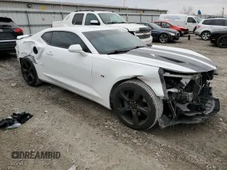 2016 Chevrolet Camaro 2SS with VIN 1G1FH1R77G0132605, listed as a Copart auction lot 48117255 with 76,897 mi miles and Salvage title. Bid and sale history available at DreamBid. Image 4.