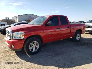 2006 Dodge 1500 SLT with VIN 1D7HA18N56S700024, listed as a Copart auction lot 48158365 with 166,490 mi miles and Clean Title. Bid and sale history available at carsss.com. Image 1.